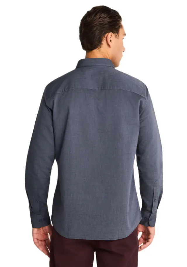 Funky Buddha ανδρικό βαμβακερό πουκάμισο button down FBM014-001-05-3 2