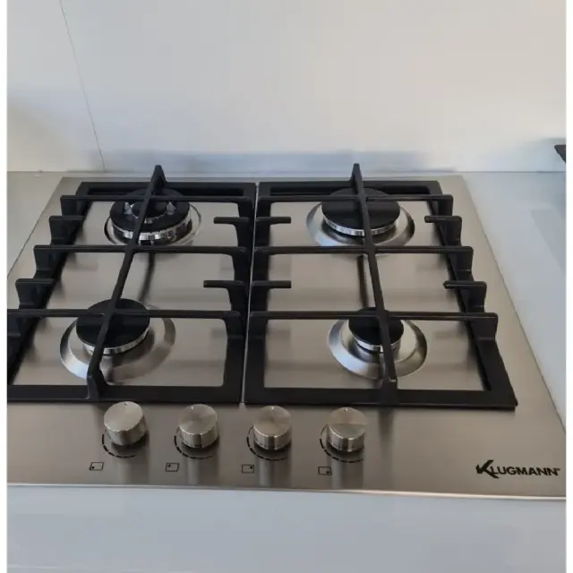 Klugmann 604.1Χ, Εστία Κουζινας Αερίου , 4 Εστίες , 60Χ52Χ5,3 cm ITALY 3
