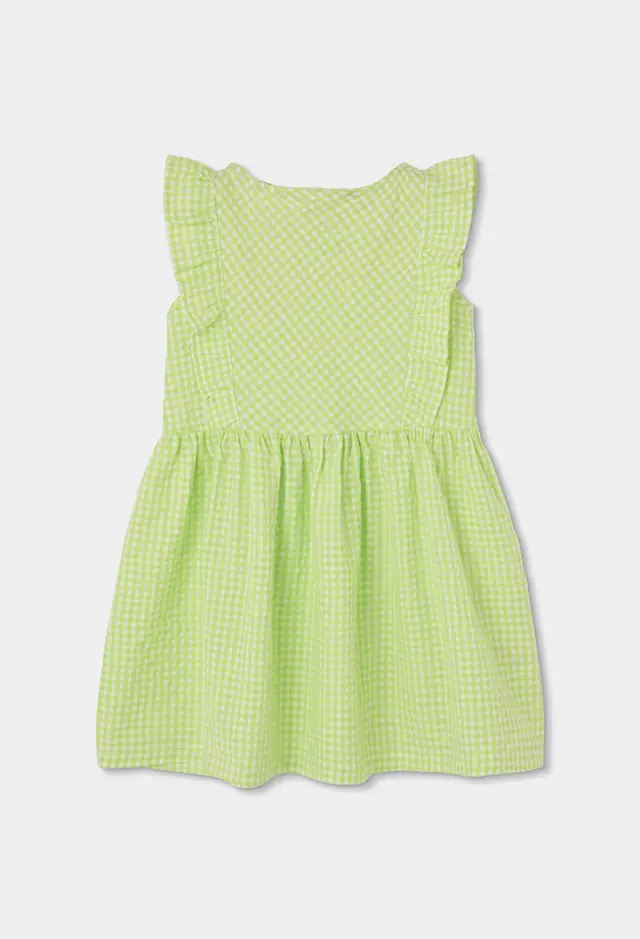 Boboli Poplin φόρεμα check για κορίτσι 313175-9802 2