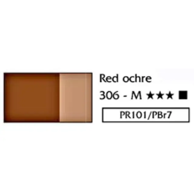 Λάδι Ζωγραφικής Lefranc Louvre - 306 Red Ochre - 20ml