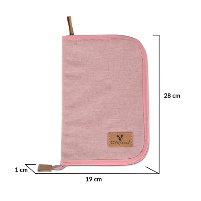 Cangaroo Organizer Εγγράφων και Βιβλιάριο Παιδιού "Liam - Pink" 3