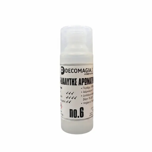 Διαλύτης και Βάση Αρωμάτων για Diffuser και Σπρέι 250ml, no6