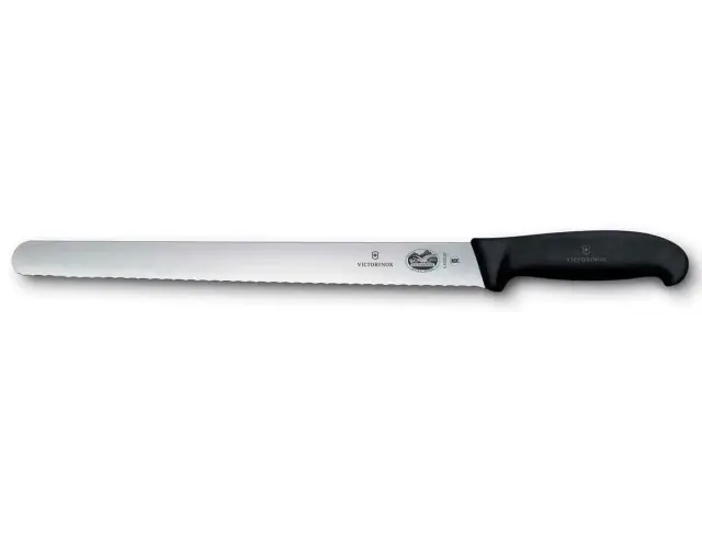 Μαχαίρι τεμαχισμού Victorinox Fibrox οδοντωτό με μήκος λεπίδας 36cm - Black5.4233.36 2