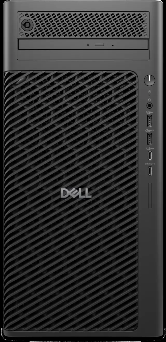 DELL Pro Max Tower T2 FCT2250/U7 265/32GB/1TB SSD + 2TB HDD/RTX2000/DVD-RW/Win 11 Pro/5Y Prosupport NBD 3