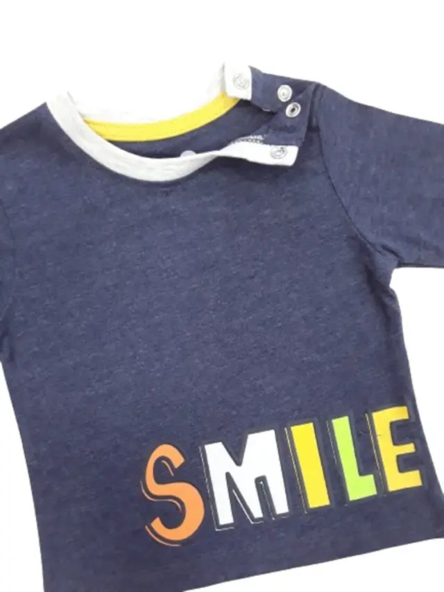 Μπλουζάκι Μακρυμάνικο Smile Venere Dark Blue 8020617 - 12 M (80cm) 3
