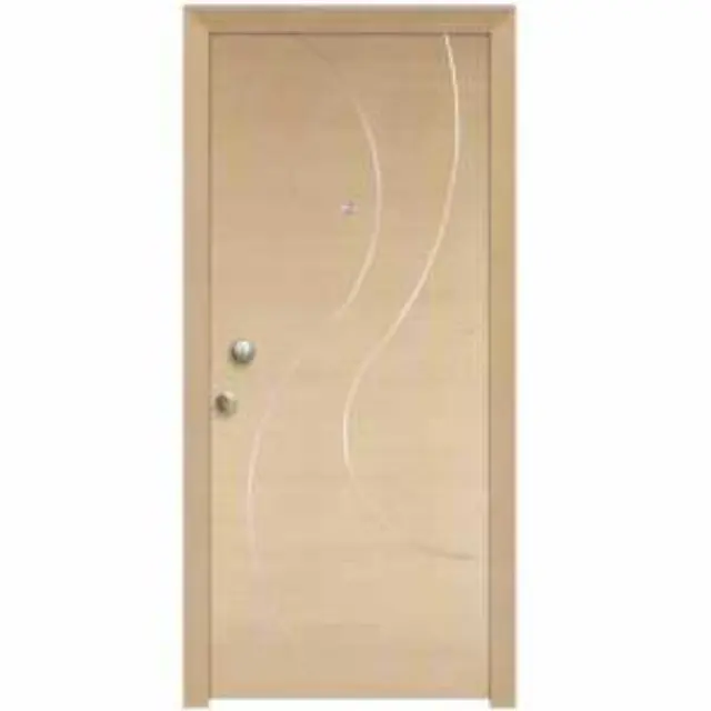 Εσωτερική Πόρτα Δρυς με inox ΚΠ 110 2
