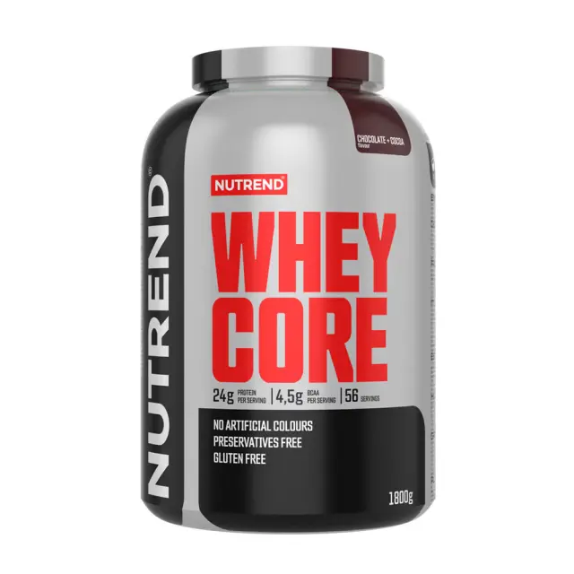 Nutrend Whey Core Chocolate & Cocoa, 1800 g