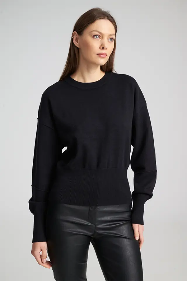 Minimal Πλεκτό με Κομψή Εφαρμογή ESTRELLA SWEATER - XS 2