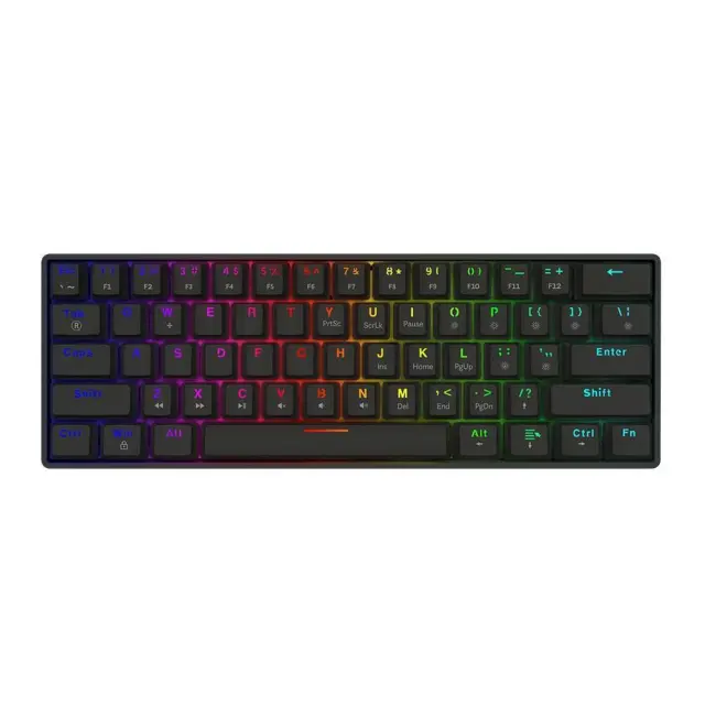 Savio Gaming Keyboard Blackout X2 RGB Black (SAVGK-BLACKOUT X2 BLUE)