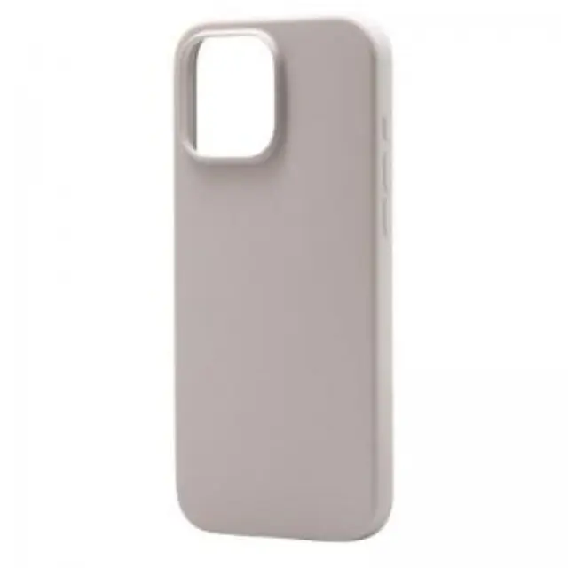 Θήκη Liquid Silicon inos Apple iPhone 16 Pro 5G Velvet Ανοιχτό Γκρι N66009 2