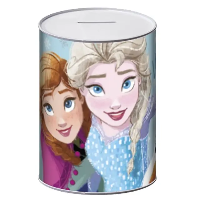 Κουμπαράς Μεταλλικός Frozen 11x8cm