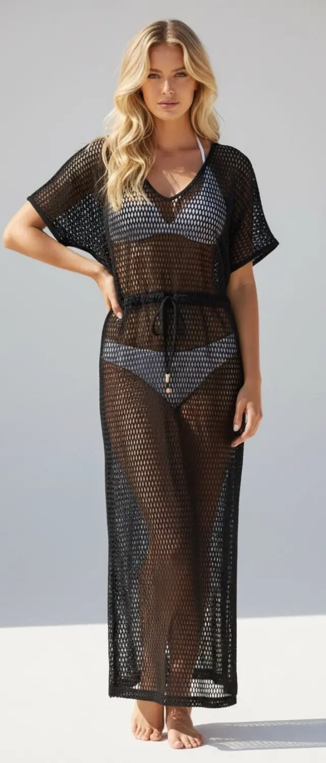S852 - Black - BEACHWEAR SUMMER LOVE 2