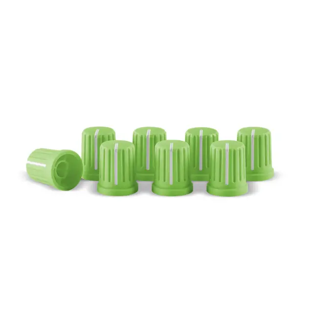 Reloop 8 Knob Cap Σετ Πράσινο