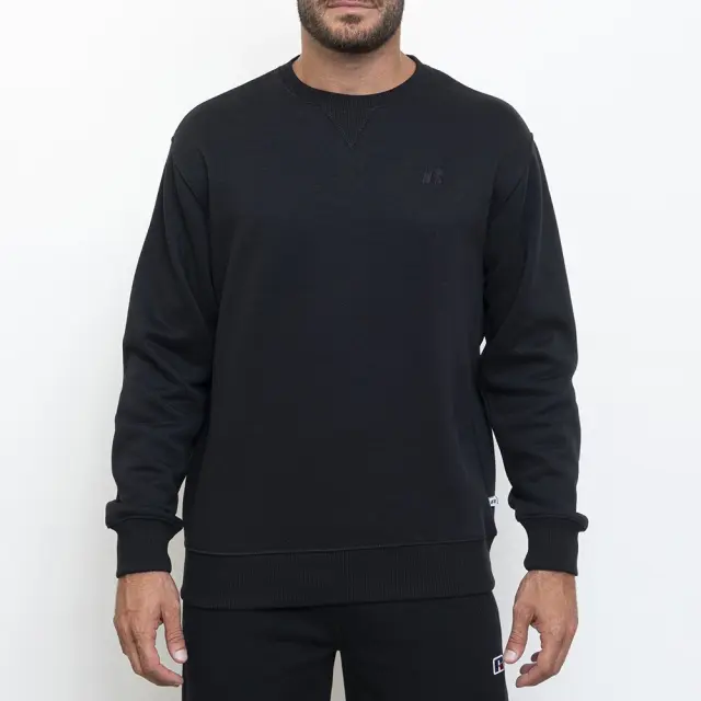 Russell Athletic Crewneck Sweatshirt (A24003-2-099) - Μαύρο - M
