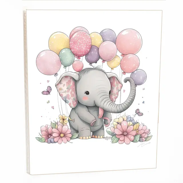 Άλμπουμ pocket με θήκες για 36 φωτογραφίες 13Χ18 ELEPHANT BALOON 03