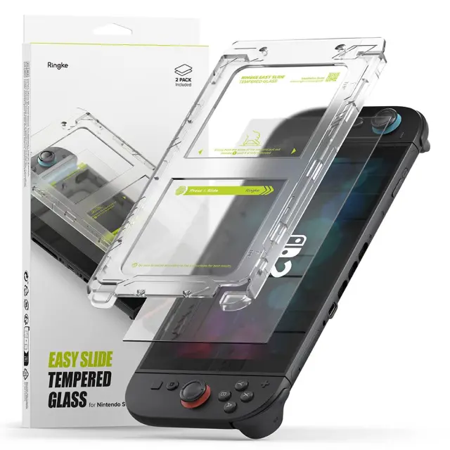 Ringke Easy Slide 2-pack Nintendo Switch 2 Clear
