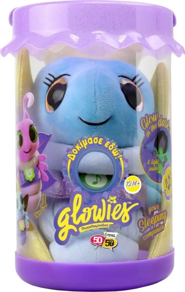 50 50 Games Glowies Fireflies Πυγολαμπίδα Μπλε GW002