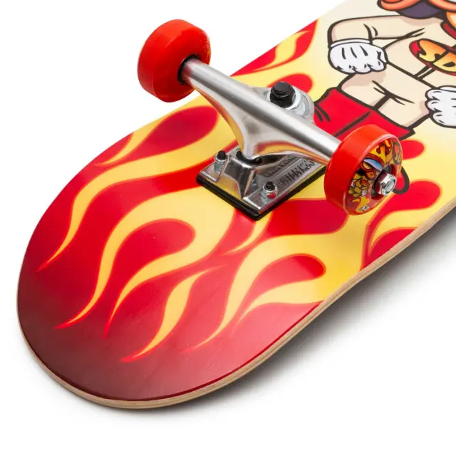 SPEED DEMONS Hot Shot Soft Top Complete Skateboard 6.75" 2