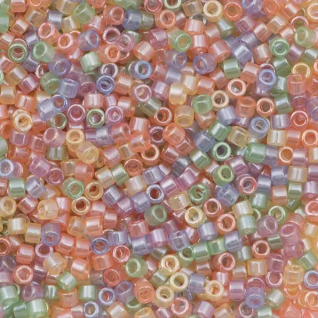 Χάντρα Miyuki Delica 11/0 - DB9044 - Rainbow Luster Mix ~7gr