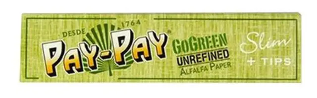 PayPay GoGreen Χαρτάκια - KS Slim + Tips 24τεμ. 2
