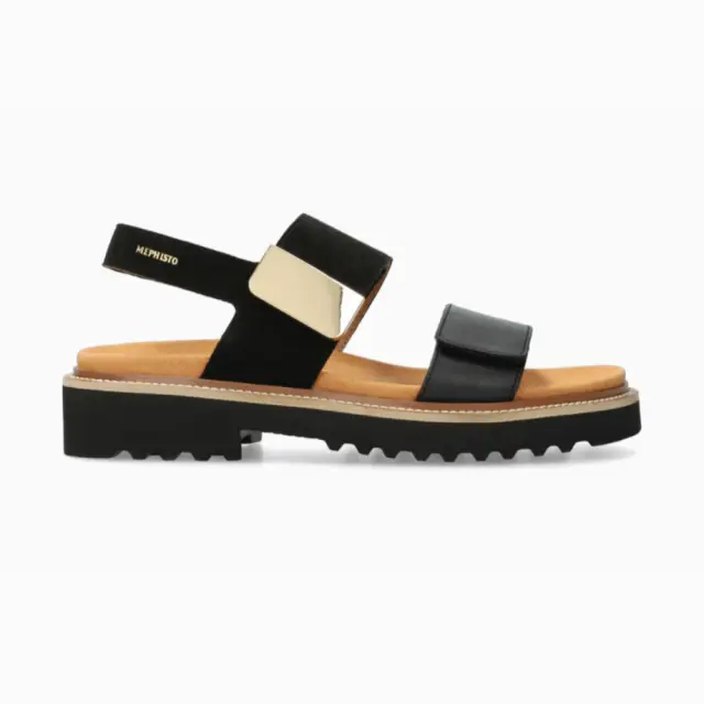 Mephisto Πέδιλα Γυναικείο δέρμα/δέρμα Nubuck Μαύρο MEP/VIOLAINE BLACK