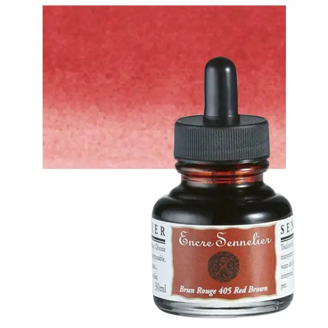 Μελάνι Sennelier - 405 Red Brown - 30ml