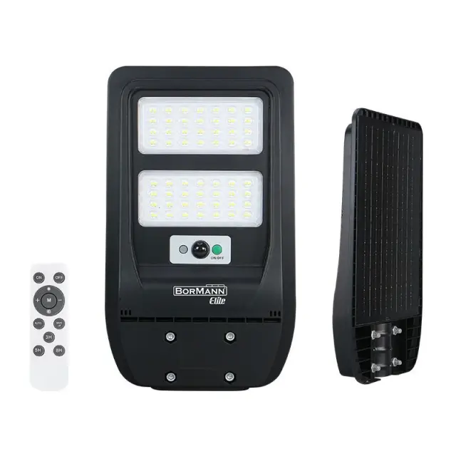 Bormann BLF3200 - Ηλιακό Φωτιστικό Δρόμου Led 200W, Αδιάβροχο Με Φωτοβολταϊκό Πάνελ Ενσωματωμένο (082637)