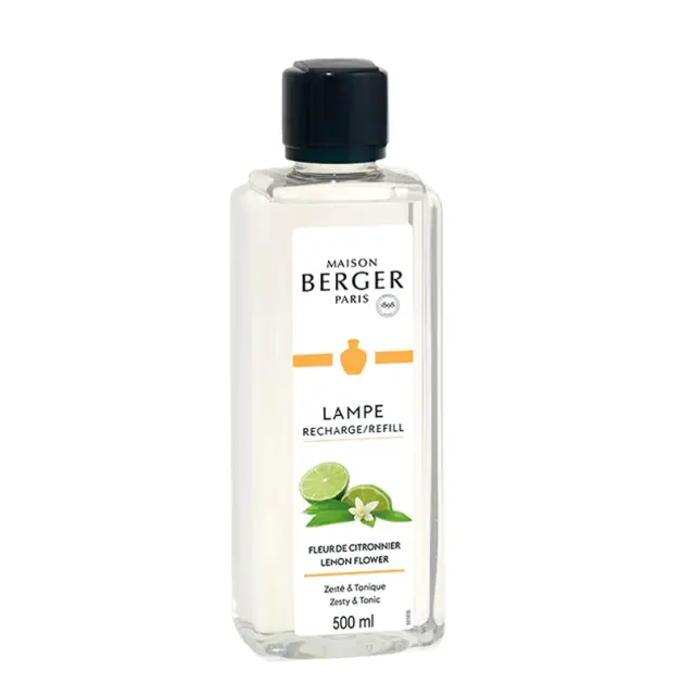 Maison Berger Paris Lampe Berger Refiil Υγρό Αναπλήρωσης Καταλυτικής Λάμπας Lemon Blossom 500ml