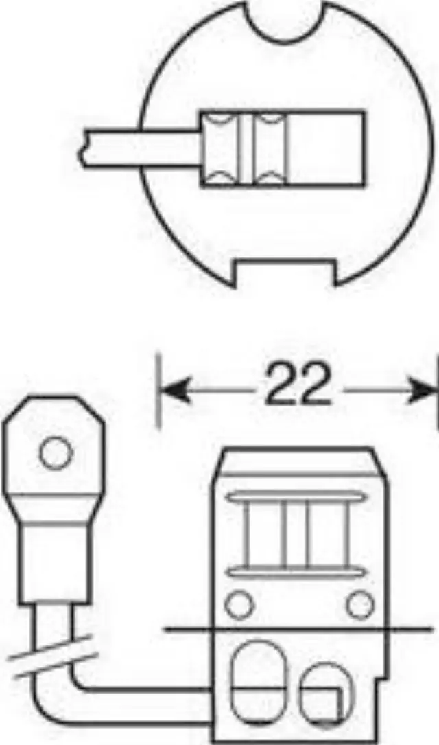 Lampa H3 Halogen 24V 1τμχ 98207 3