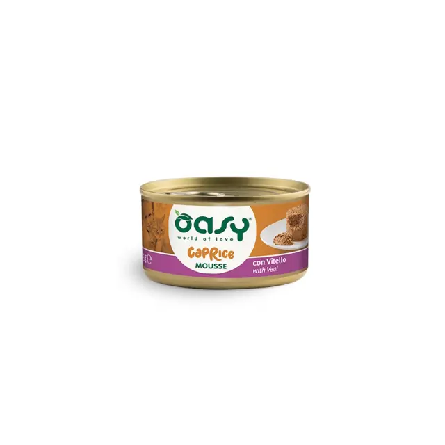 Oasy Grain Free Cat Adult Mousse Μοσχάρι 85gr Μονόχρωμο
