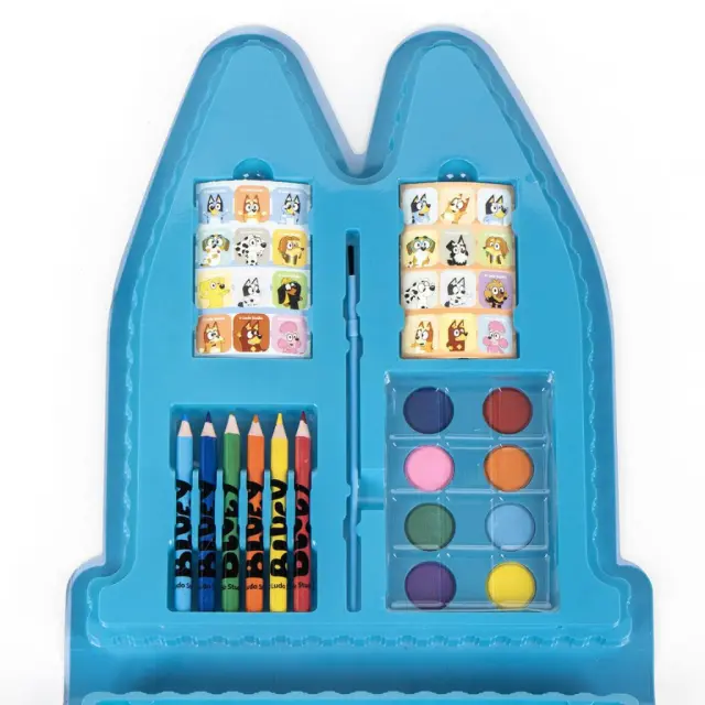 Bluey Smile Σετ Σχολικών Ειδών 24×28 εκ. Μπλε 3