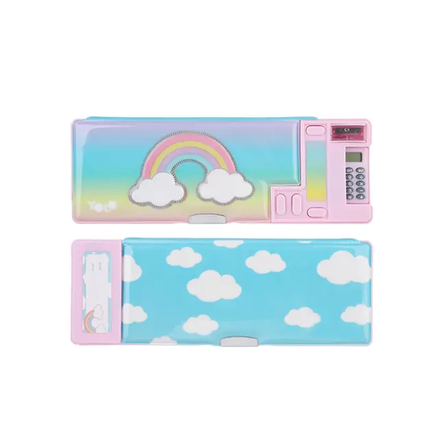 Yolo Retro Κασετίνα με Kομπιουτεράκι Rainbow (10119)