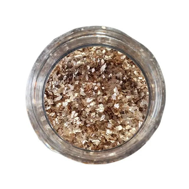 ECO Glitter Pentart, Rose Gold coarse 15gr