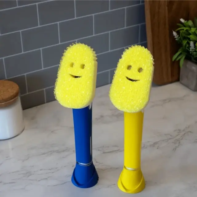 Scrub Daddy εργαλείο πλύσης (Dish Wand) - Μπλε 2