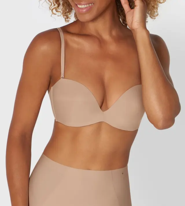 Triumph Σουτιέν Στράπλες Stepy Soft 01 WDP Μπεζ Απαλό