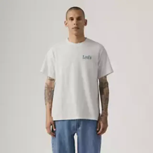 Ss Relaxed Fit Tee Greys HEATHER GREY 3