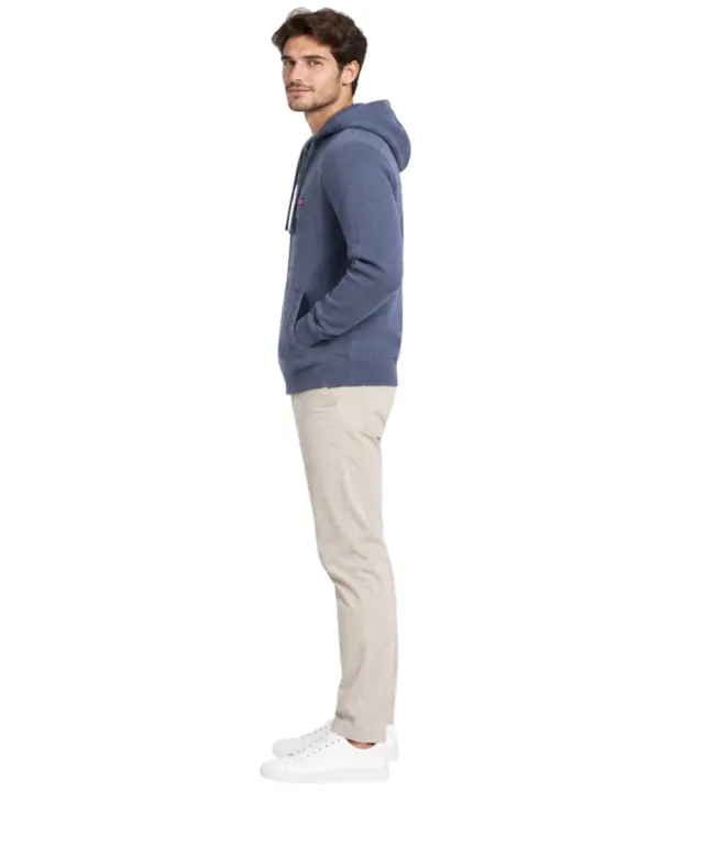 Norway Nautical School - Ανδρική Πλεκτή Ζακέτα 843105-DENIMBLUE Μπλε 3