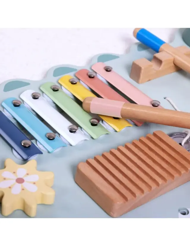Tooky Toy Ξύλινος Πίνακας Δραστηριοτήτων Κροκόδειλος 2