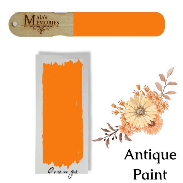 Χρώμα-εφέ πατίνας Antique Paint Maja's Memories, 150ml, Orange