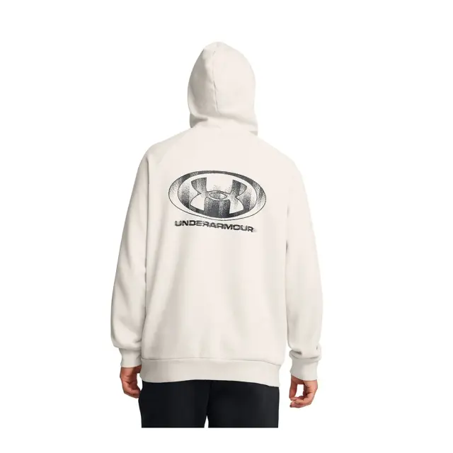 Under Armour Rival Fleece Hoodie (1389428-110) - Μπέζ - XL 3