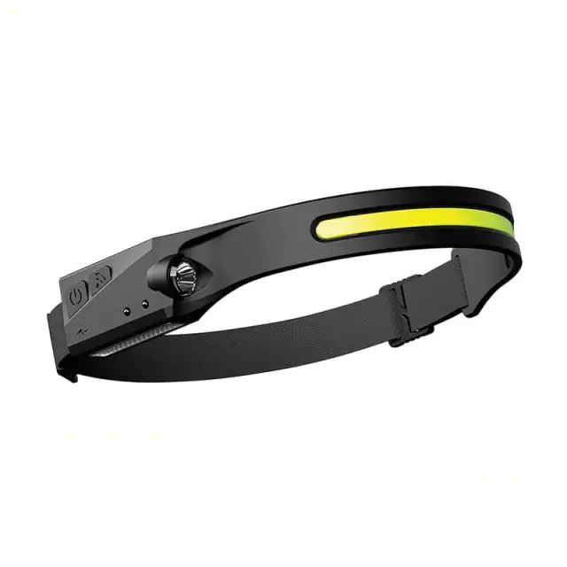 Επαναφορτιζόμενος USB φακός κεφαλής LED - All prespectives induction headlamp 5866 3