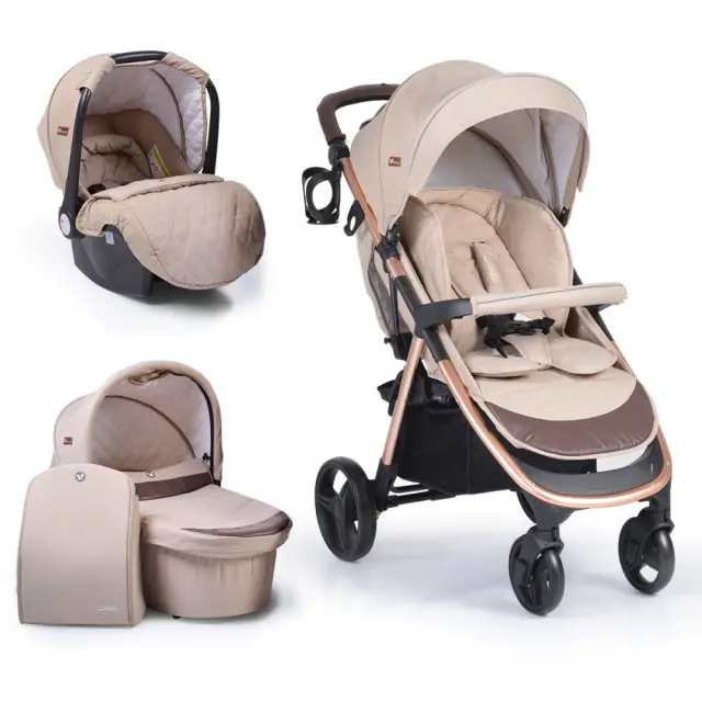 Cangaroo Πολυκαρότσι Noble 3 in 1 Beige (107971) Μπεζ