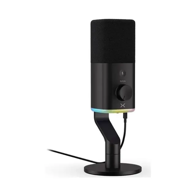 Krux Μικρόφωνο Qube XLR/USB Black (KRXC027)