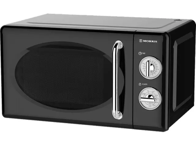 ΦΟΥΡΝΟΣ ΜΙΚΡΟΚΥΜΑΤΩΝ RETRO MWRS-20703BL BLACK MORRIS