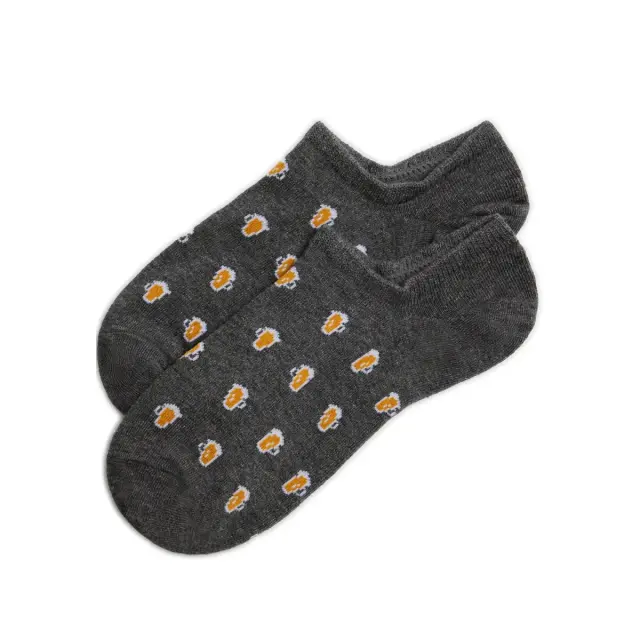 Ysabel Mora Ανδρικές Κάλτσες Σοσόνια Sockarats Beer, Χρώμα Ανθρακί - ONESIZE