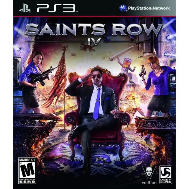 PS3 USED SAINTS ROW IV