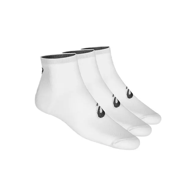 Asics Unisex 3 Pair Pack Cushioned Quarter Socks Άσπρο 155205-0001 (Asics)
