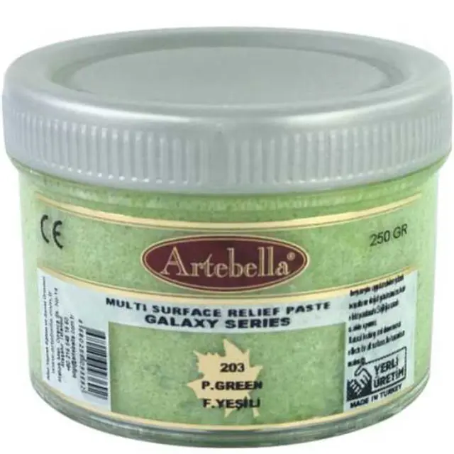 Artebella Πάστα Relief Galaxy Series 203 Pistachio Green - 250gr