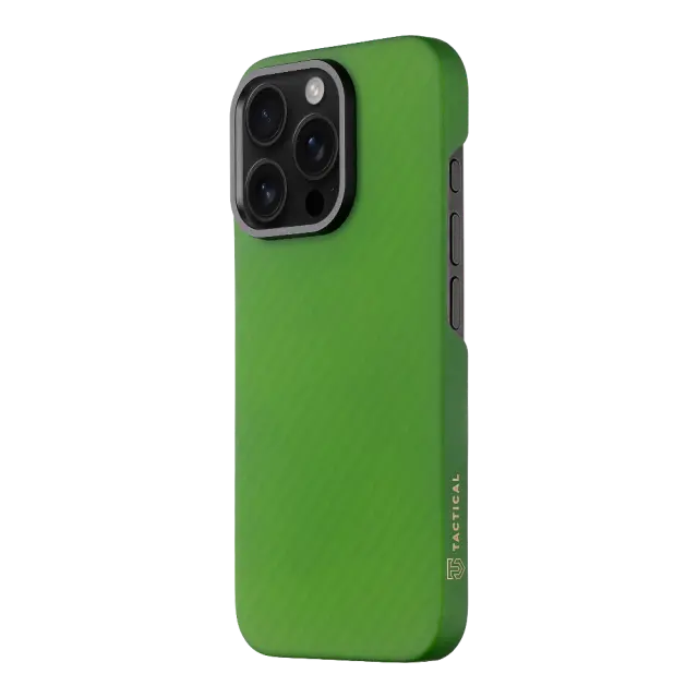 Tactical MagForce Aramid Cover for Apple iPhone 16 Pro Green Toad 3