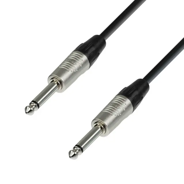 Adam Hall K4IPP0150 4Star Series Καλώδιο Οργάνων 1/4 Mono Jack - 1/4 Mono Jack 1,5m Μαύρο